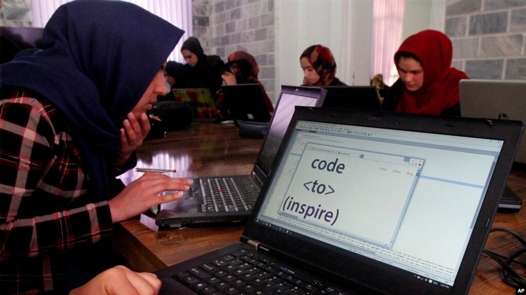 Afghan Women Are Still Learning To Code