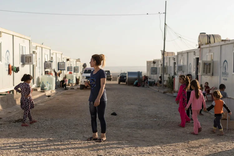 The World Moved On. She Stayed to Defend Yazidi Women